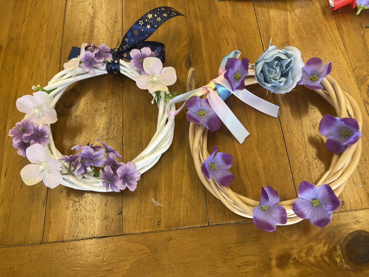 デザート作りの様子